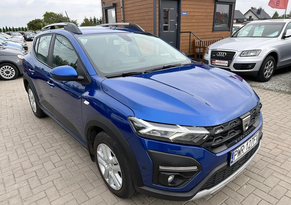 Dacia Sandero Stepway cena 61900 przebieg: 12000, rok produkcji 2021 z Reszel małe 631